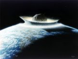 Un immaginario impatto asteroidale